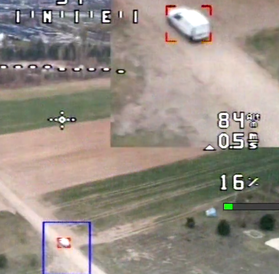 TerraTrack target selection system view